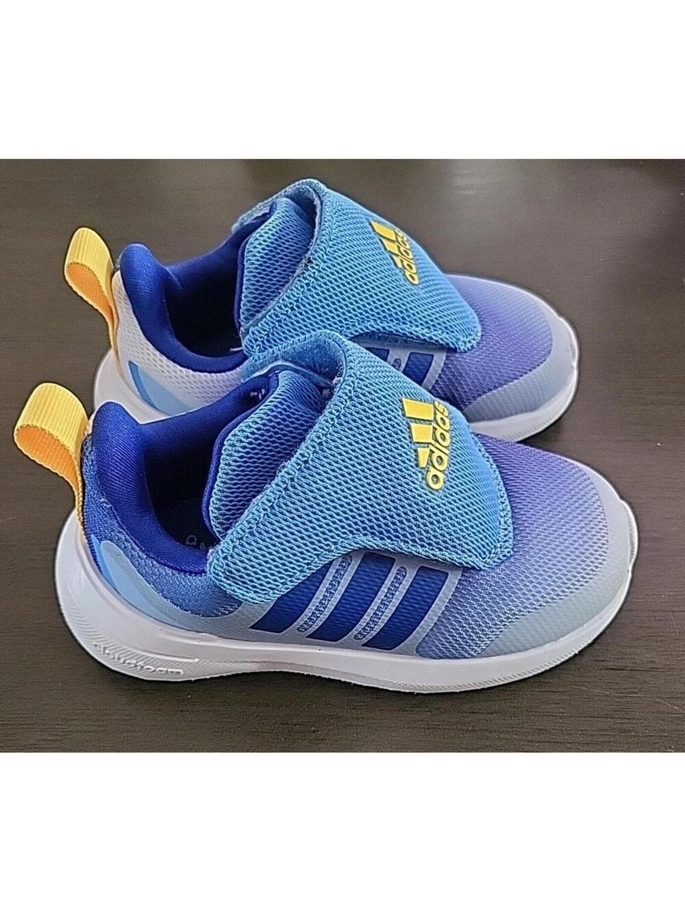 Adidas Toddler Running Shoe Size 6T - LikeNew - Picture 4 of 9